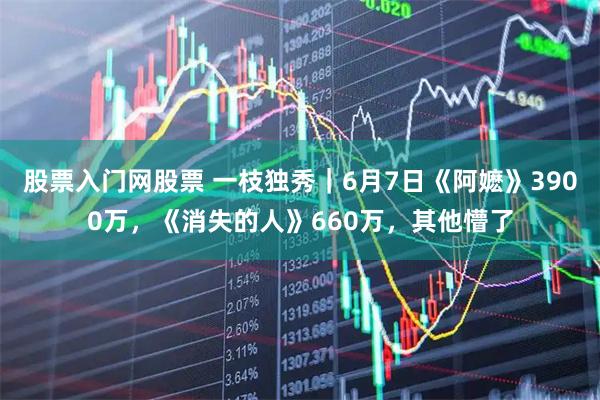 股票入门网股票 一枝独秀｜6月7日《阿嬷》3900万，《消失的人》660万，其他懵了