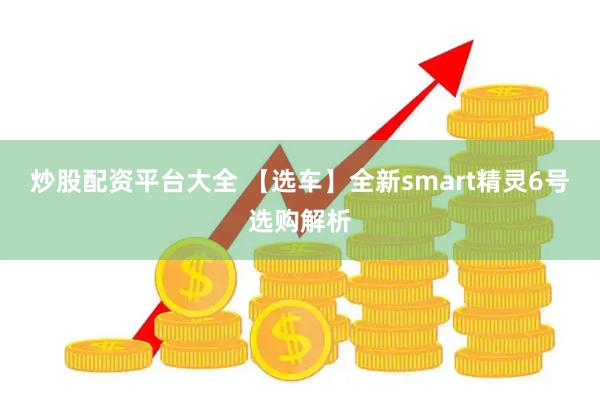 炒股配资平台大全 【选车】全新smart精灵6号选购解析